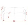 NicBex Couches for Living Room 70" Loveseat Sofa Upholstered Couch with Strong and Durable Wood Fram for Apartment - 4 of 4