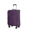 Whisen 3-Piece Set Luggage Sets Lightweight Softshell Suitcase with Travel Bag and Toiletry Bag - 4 of 4