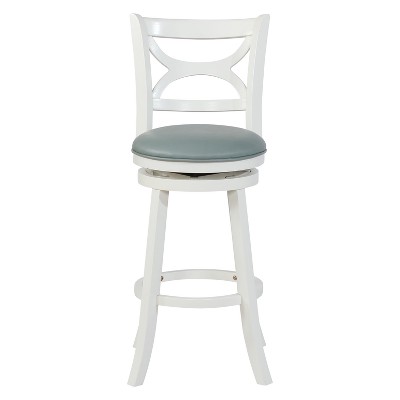 29" Powell Company Winslow Swivel Barstool Cream - Powell Company