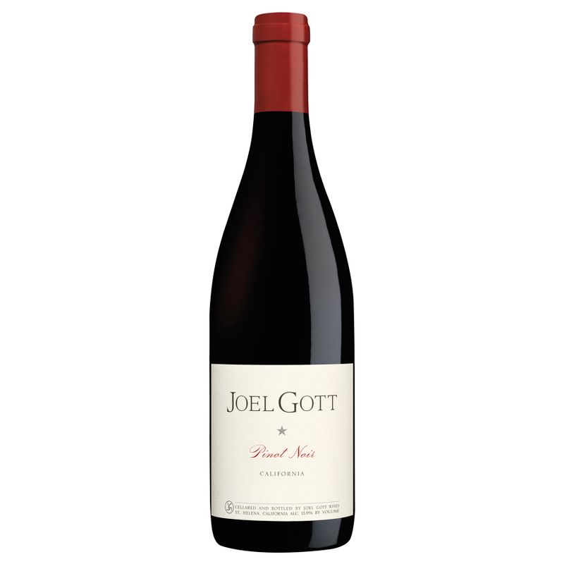 Joel Gott CA Pinot Noir Red Wine - 750ml Bottle, 1 of 9
