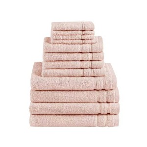 510 Design 12pc Essential Bundle Quick Dry Cotton Bath Towel Set - 1 of 4