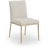 Meridian Furniture,Reeves Chenille Fabric Dining Chair, Set of 2 - 2 of 4