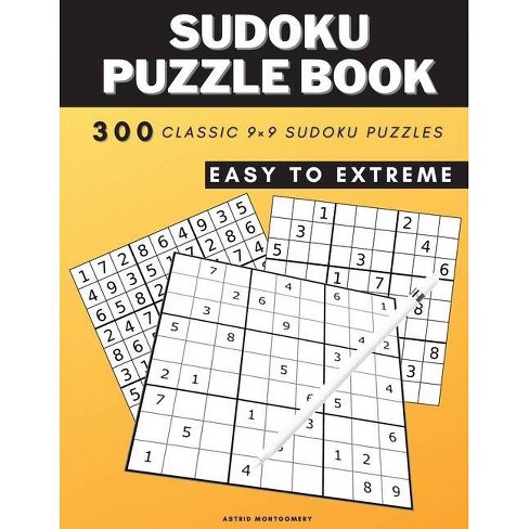 Sudoku Puzzle Books For Adults By Happy Books For All Paperback Target