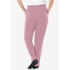 Woman Within Plus Size Tall 7-Day Knit Straight Leg Pant - 3 of 4