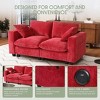 WestinTrends Augusta 70" Modular Chenille Loveseat Sofa With USB/Type-C Ports and Side Pockets - 4 of 4