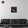 Notoriart Black and Red Hanging Sneaker Wall Art Framed - 2 of 4