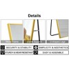 MAYEERTY Full Body Mirror 48X13.8 4th Gen Aluminum Alloy Wall Mounted for Bathroom Bedroom Upgraded - 4 of 4