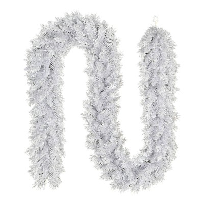 Puleo 9'x10" Artificial White Richmond Pine Garland