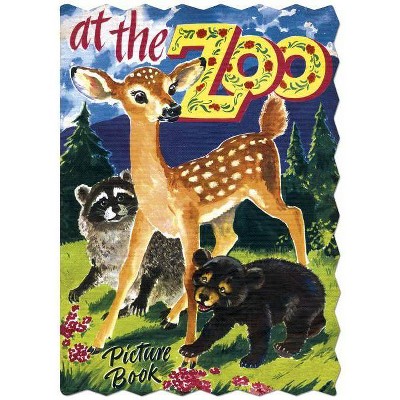 At the Zoo - (Children's Die-Cut Shape Book) (Hardcover)