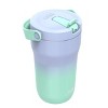 Zak Designs 14 fl oz Double Walled Stainless Steel Sutton Grip Insulated Tumbler - 4 of 4
