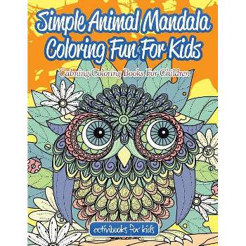 Cute Animal Heads Coloring Pages For Kids - Coloring Books 6 Year Old  Edition - By Activibooks For Kids (paperback) : Target
