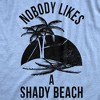 Mens Shady Beach Funny Shirts Vacation Funny Vintage Novelty Hilarious T shirt - Crazy Dog Men's T Shirt - 2 of 4