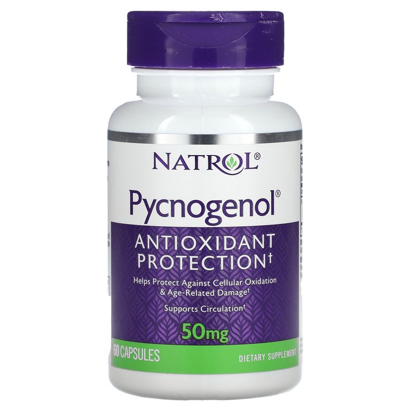Natrol Pycnogenol, 50 mg, 60 Capsules, 1 of 4
