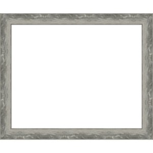 Amanti Art Waveline Silver Narrow Framed Dry Erase Magnetic Board - 1 of 4