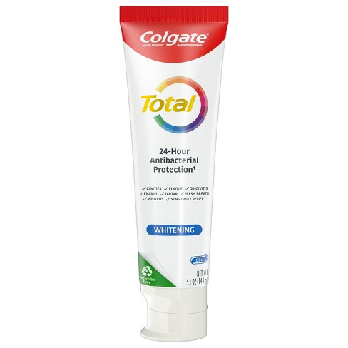 Colgate Total Whitening Gel Toothpaste - 6.0 oz - 5 Pack