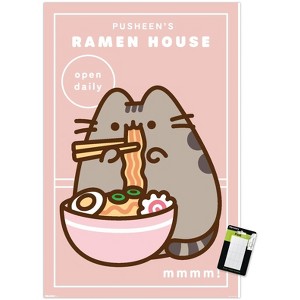 Trends International Pusheen: Bento Box - Ramen House Unframed Wall Poster Prints - 1 of 4