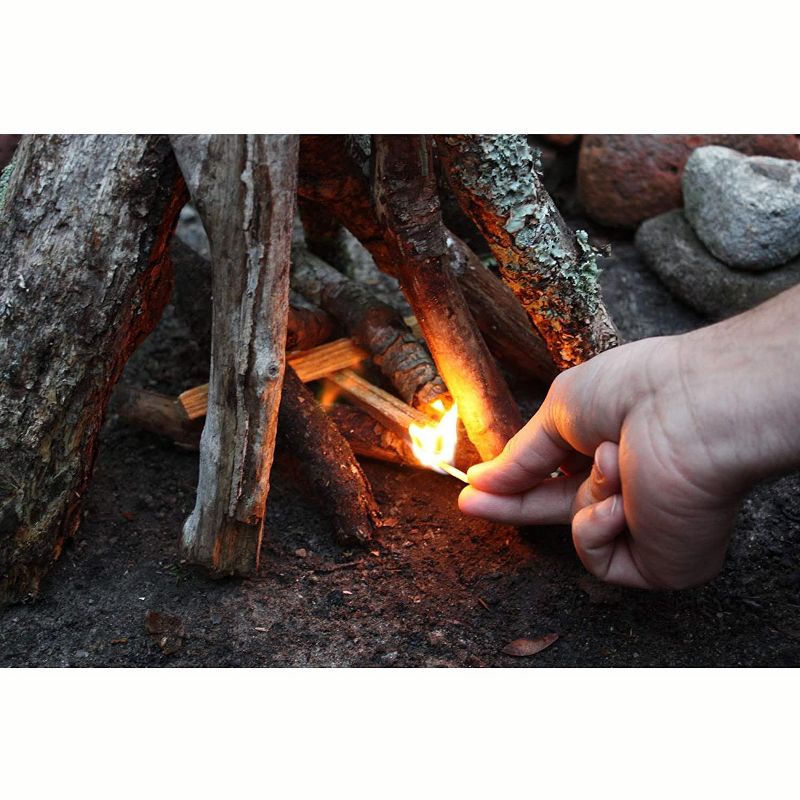 Betterwood Natural Pine Fatwood 50 Pound Firestarter (2 Pack); Campfire, BBQ, or Pellet Stove; Non-Toxic and Water Resistant; Safe and Easy Set- Up, 5 of 8