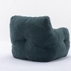Vatros Teddy Fabric Tufted Foam Bean Bag Chair With Teddy Fabric - 4 of 4