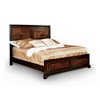 Queen Size Wooden Platform Bed with Headboard for Bedroom - 3 of 4