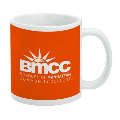 Borough of Manhattan Community College Panthers Logo Ceramic Coffee Mug Novelty Gift Mugs for Coffee Tea and Hot Drinks 11oz White