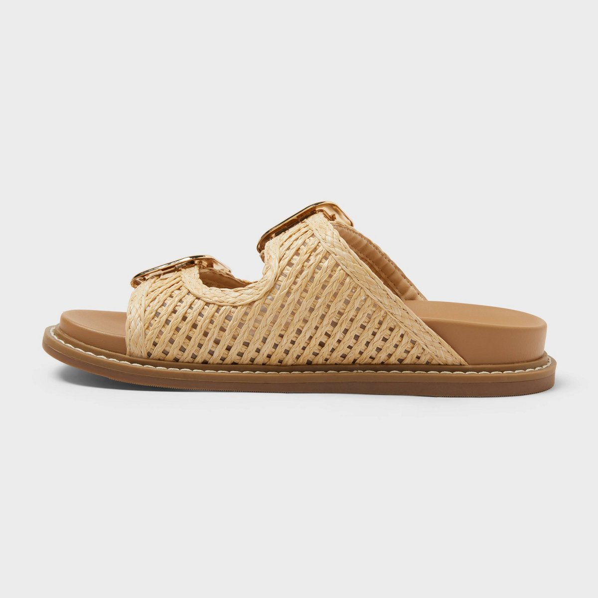 Женские сандалии Universal Thread Women’s Collin Sandals with Memory Foam Insole - Universal Thread™ Natural 7 — фото 2