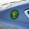 Southeastern Louisiana University Lions Logo Automotive Car Refrigerator Locker Vinyl Circle Magnet - 3 of 4