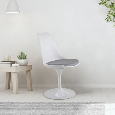BENCMATE Counter and Bar Stools, Modern Counter Stool Barstools with Cushion Backrest for Kitchens, Dining Room, Bar, White, 19.3"*16.5"*31.9"