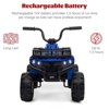 Garvee 12V Kids Electric Ride On Car, 4-Wheeler Quad ATV Play Car with 1.8MPH Max Speed, Treaded Tires, Push-Button Accelerator - 4 of 4