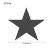 Unique Bargains Decorative Party Wedding Cardboard Five Star Paper Cutouts - 2 of 4