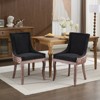 FONTOI 2 PCS Thickened Dining Chair with Nailhead Trim - 2 of 4