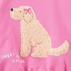 Carter's Just One You® Baby Girls' Dog Sweatshirt with Long Sleeve Bodysuit and Leggings Set - Pink - 2 of 4