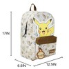 Pokémon Pikachu All-Over Print Characters 17” Adult Backpack - 4 of 4