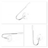 Unique Bargains Vintage Clothes Hooks 3.35"x1.77"x1.06" Silver Tone 4 Pcs - 3 of 4