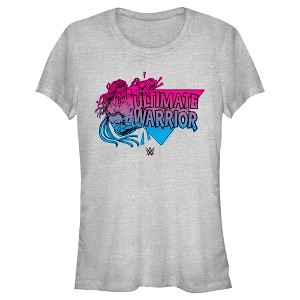 Juniors Womens WWE Ultimate Warrior Logo T-Shirt - 1 of 4