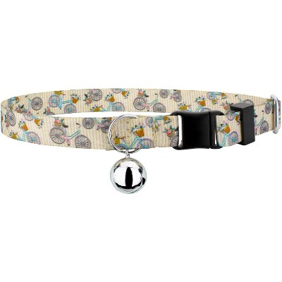 Country Brook Petz® Vintage Bicycles Cat Collar