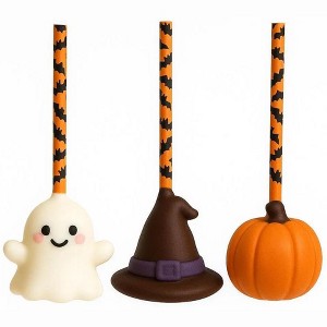 Sassy Little Southern Halloween Cake Pops – Spooky Chocolate Treats, Ghost & Pumpkin Party Favors, Fall Dessert Table Ideas - 1 of 3