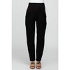 PinkBlush Black Pleated Relax Fit Maternity Pants - 2 of 4