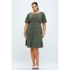 WEST K Womens Elli Plus Size High-Waist Mini Dress - 2 of 4