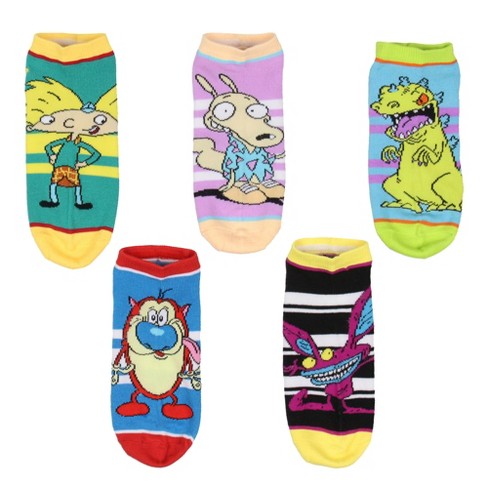 Nickelodeon Women's No Show Socks, 10-Pack 