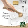 Lola Products Eco Clean Bamboo Dish Brush, Multi Purpose, Sustainable Ergonomic Renewable Bamboo Handle, Fibers are Recycled Soda/Water Bottles - 6 CT - 3 of 4