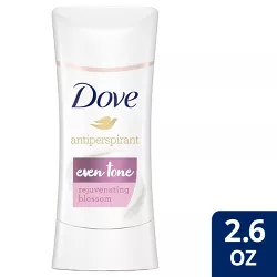 Dove Beauty Even Tone Rejuvenating Blossom 48-Hour Antiperspirant & Deodorant Stick - 2.6oz