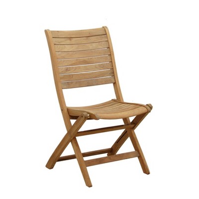 Amazonia Certified Teak 100 FSC Folding Armchairs