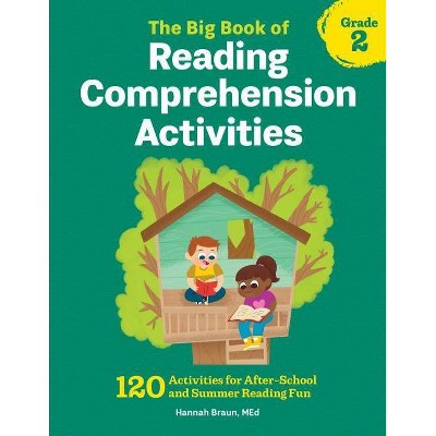 The Big Book of Reading Comprehension Activities, Grade 2 - by Hannah Braun (Paperback)