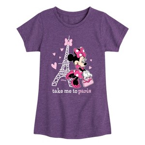 Girls' - Disney - Mickey & Friends Fitted Short Sleeve Graphic T-Shirt - 1 of 4