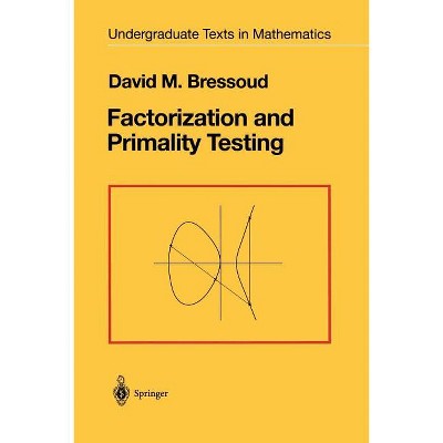 Factorization and Primality Testing - (Undergraduate Texts in Mathematics) by  David M Bressoud (Paperback)