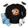 Simply Sage Market Women's Graphic Sweatshirt Retro Hey Boo - 2 of 2