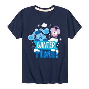 Boys' - Blue's Clues & You! - Winter Time Short Sleeve Graphic T-Shirt - 1 of 4