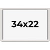 PosterPalooza | Shadow Box 1.5" Depth Silver Picture Frame - UV Acrylic, Backing Board, Hanging Hardware - 2 of 4