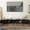 Hitow TV Console with Storage Drawers Mismatched Design TV Stands - 2 of 4