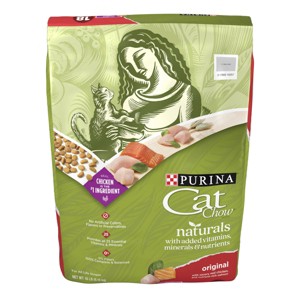 Purina Cat Chow Naturals Original Chicken Flavor Dry Cat Food - 1 of 4